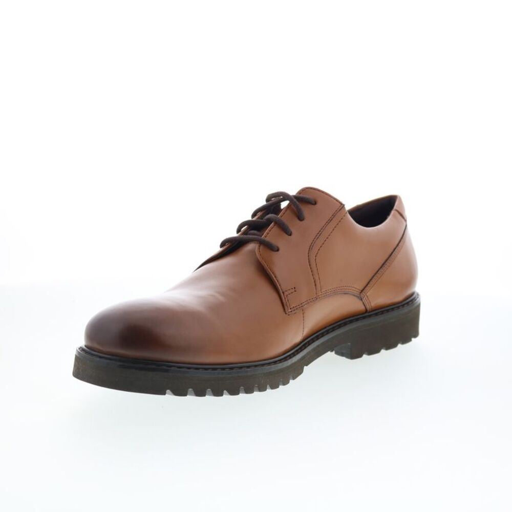 Rockport Mens Maverick Plain Toe Oxford Brown Shoes (NWT) - Picture 4 of 7